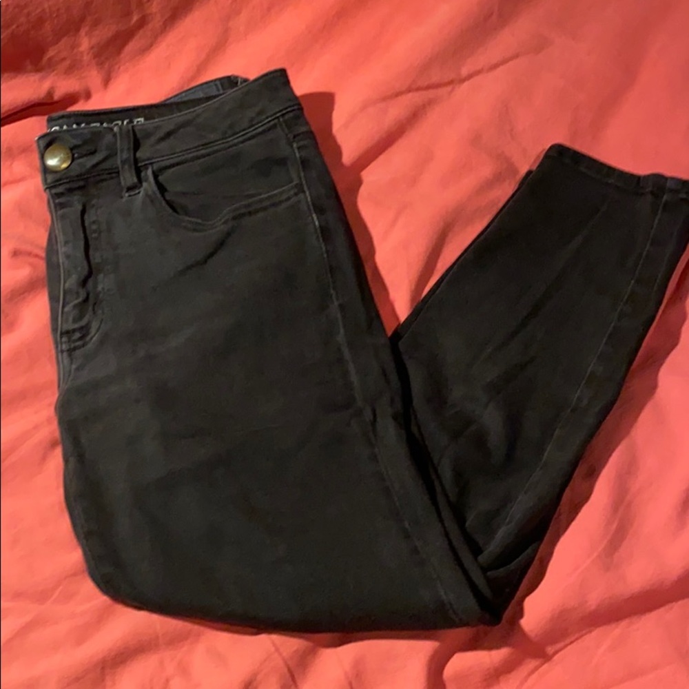 Super Stretch Hi-Rise Jegging Crop American Eagle